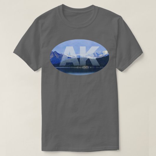 Alaska Mountains Thirt 2 T-shirt (Design voorkant)