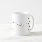 Alaska naar Idaho - Heart2Heart Koffiemok (Voorkant rechts)