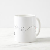 Alaska naar West Virginia - Heart2Heart Koffiemok (Voorkant rechts)