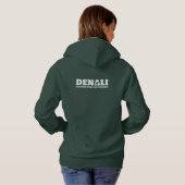 Alaska. Nationaal Park Denali en Preserve Hoodie (Achterkant volledig)