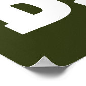 Alaska. Nationaal Park Denali en Preserve Poster (Hoek)