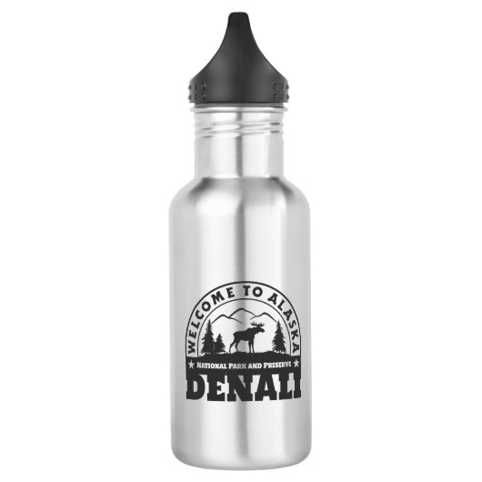 Alaska. Nationaal Park Denali en Preserve Waterfles (Links)