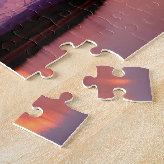 Alaska, Nationaal Park Denali, Mt. McKinley op Legpuzzel (Zijkant)