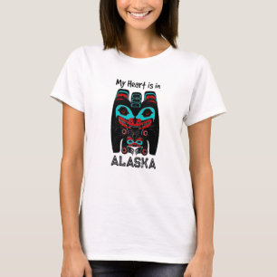 Alaska Native American Pride Indigenous Art Spirit T-shirt