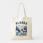 Alaska Nature Escape with Moose Tote Bag (Achterkant)