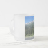 Alaska Natuur Frosted Mok (Voorkant links)