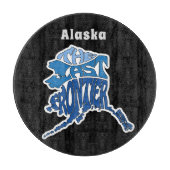 Alaska Nickname Word Art Snijplank (Voorkant)
