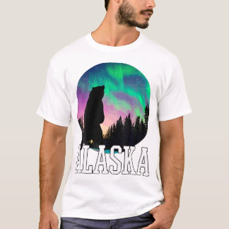 Alaska noord lampjes Vacatie bekijken T-shirt