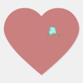 Alaska Noord naar de Toekomst Hart Sticker (Voorkant)