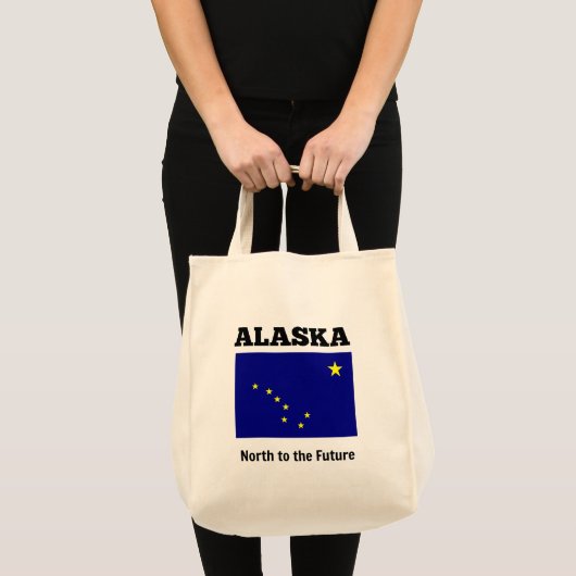 Alaska, Noord op de toekomst Tote Bag (Voorkant (product))