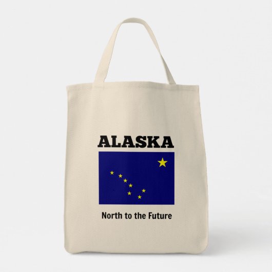 Alaska, Noord op de toekomst Tote Bag (Achterkant)
