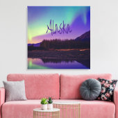 Alaska Noordelijke hoogvlakte Canvas Afdruk (Insitu (Woonkamer))