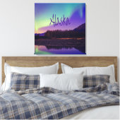 Alaska Noordelijke hoogvlakte Canvas Afdruk (Insitu (Slaapkamer))