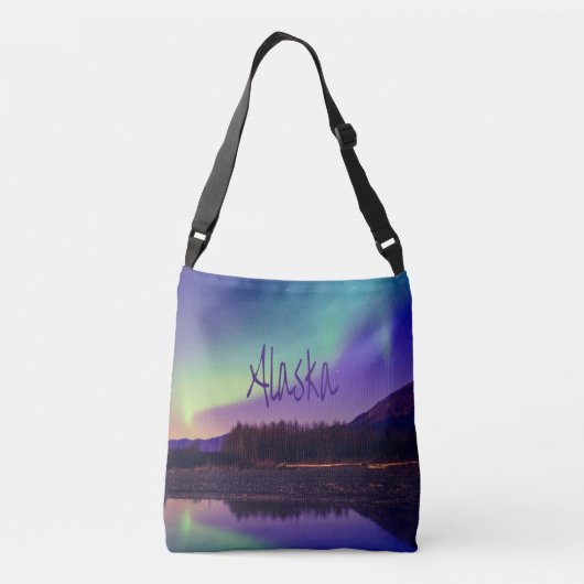 Alaska Noordelijke hoogvlakte Crossbody Tas (Achterkant)
