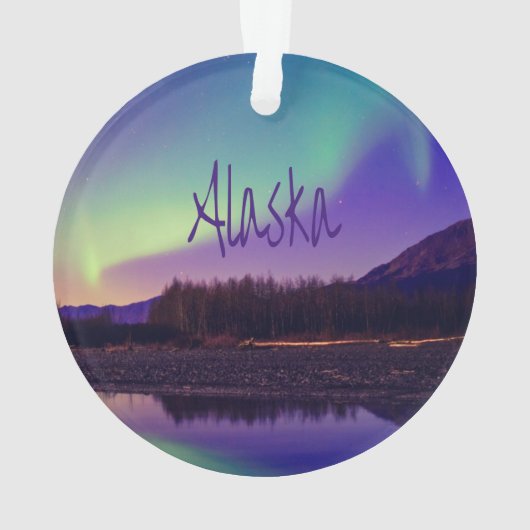Alaska Noordelijke hoogvlakte Ornament (achterkant)