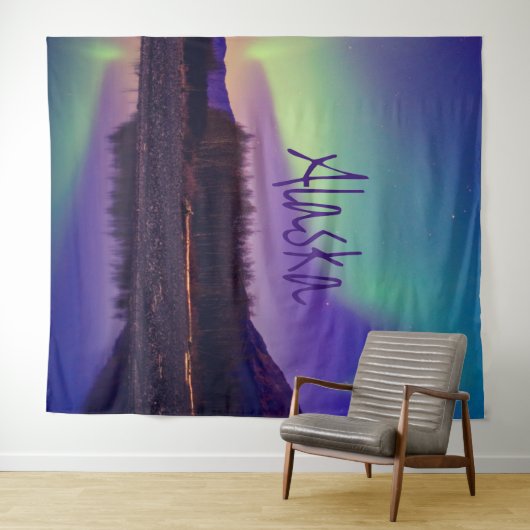 Alaska Noordelijke hoogvlakte Wandkleed (In Situ (horizontaal))