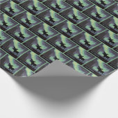 Alaska | Noorderlicht eland Cadeaupapier (Hoek)