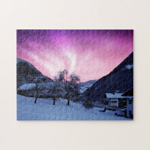 ALASKA NORTHERN LIGHTS PUZZLE LEGPUZZEL