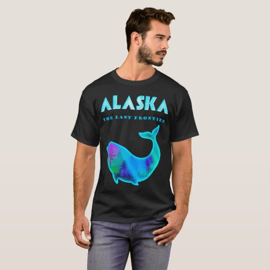 Alaska Northern Lights T-shirt (Voorkant volledig)