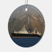Alaska Ocean, fabrieksreiziger in Alaska Keramisch Ornament (Links)