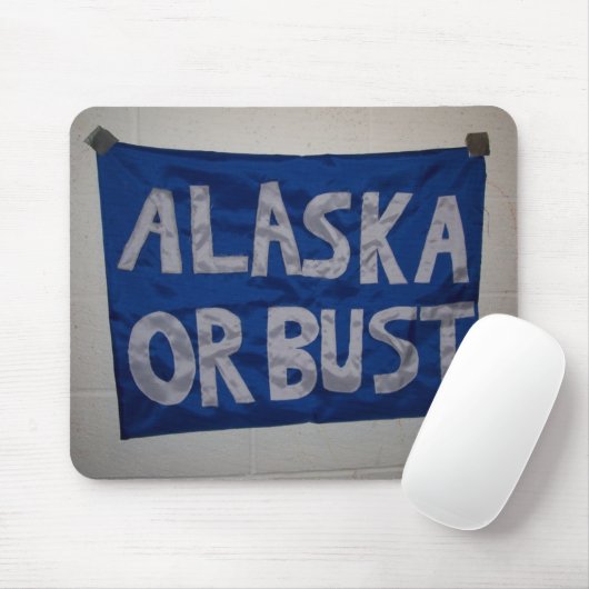 Alaska of Bust mousepad Muismat (Met muis)
