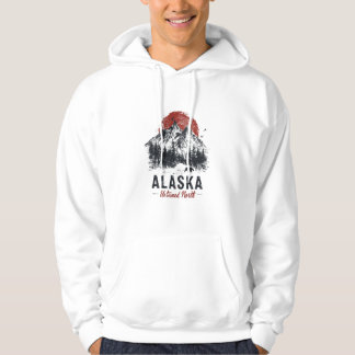 Alaska Ongetemde Noordelijke Bergwoestenij Buitenl Hoodie