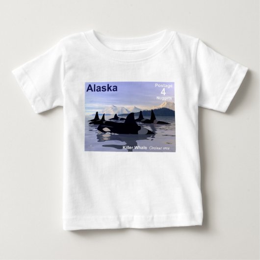 Alaska Orka Postzegel (Voorkant)
