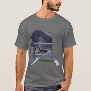 Alaska Orka Whales T-shirt