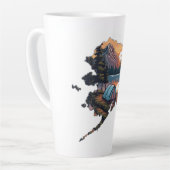 Alaska Overzicht Kamperen Latte Mok (Linkerhoek)