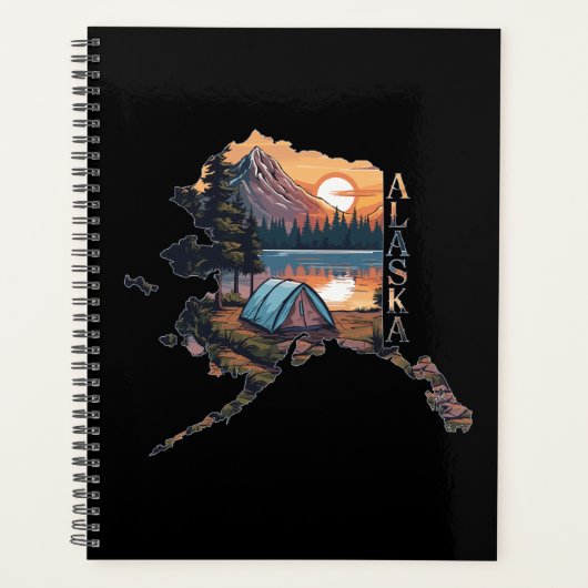 Alaska Overzicht Kamperen Planner (Voorkant)