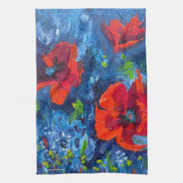 Alaska Papavers Keukendoek Theedoek