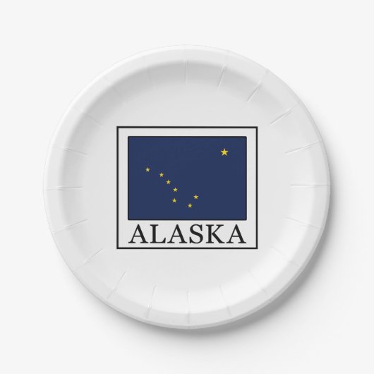 Alaska Papieren Bordje (Voorkant)