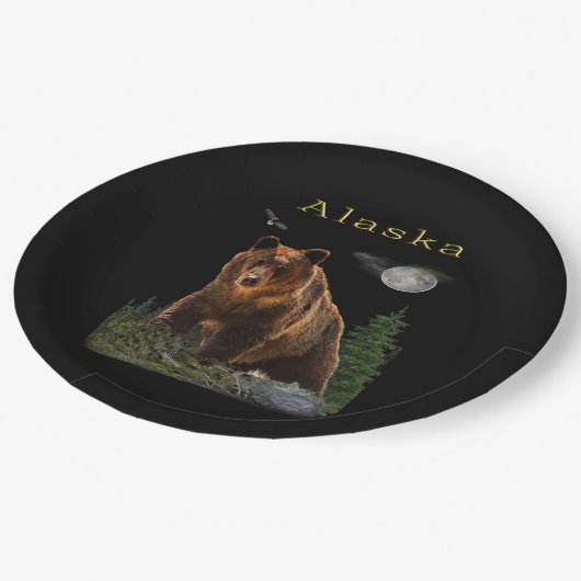 Alaska Papieren Bordje (Gekanteld)