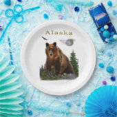 Alaska Papieren Bordje (Feest)