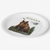 Alaska Papieren Bordje (Gekanteld)