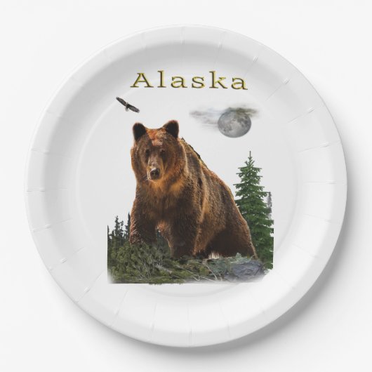 Alaska Papieren Bordje (Voorkant)