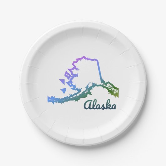 Alaska Papieren Bordje (Voorkant)