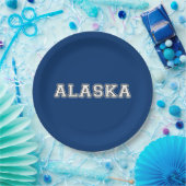 Alaska Papieren Bordje (Feest)