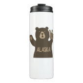 Alaska Peace Beer Thermosbeker (Voorkant)