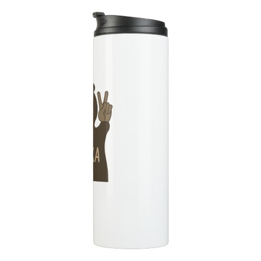 Alaska Peace Beer Thermosbeker (Geroteerd rechts)