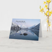 Alaska Peace on Earth Kaart (Gele Bloem)