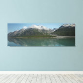 Alaska per zee canvas afdruk (Insitu (Houten vloer))