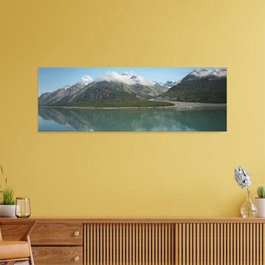 Alaska per zee canvas afdruk (Insitu (Woonkamer))