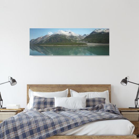 Alaska per zee canvas afdruk (Insitu (Slaapkamer))