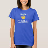 Alaska Pickleball Add Club, Partner Name Custom T-shirt (Voorkant)