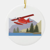 Alaska Plane Keramisch Ornament (Voorkant)