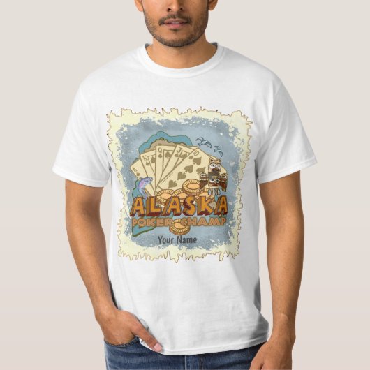 Alaska Poker T-shirt (Voorkant)