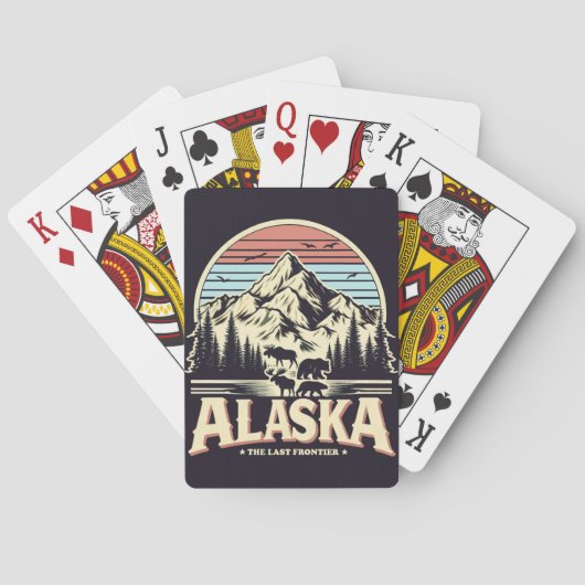 Alaska Pokerkaarten (Achterkant)