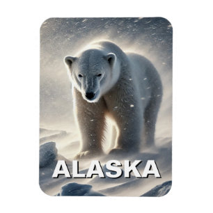 Alaska Polar Beer Sneeuwstorm Magneet