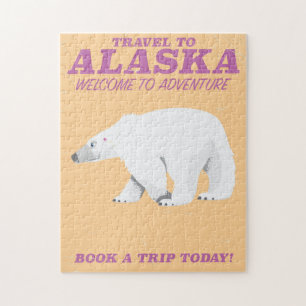 Alaska Polar Beer vintage poster Legpuzzel